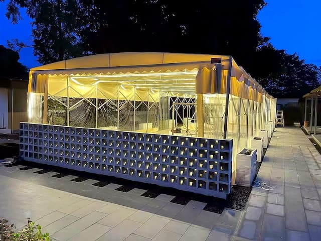 Commercial Retractable Canopy