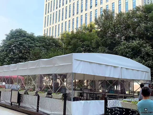 Commercial Retractable Canopy