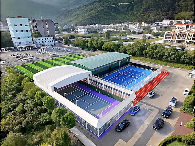 Sports Court Retractable Canopy
