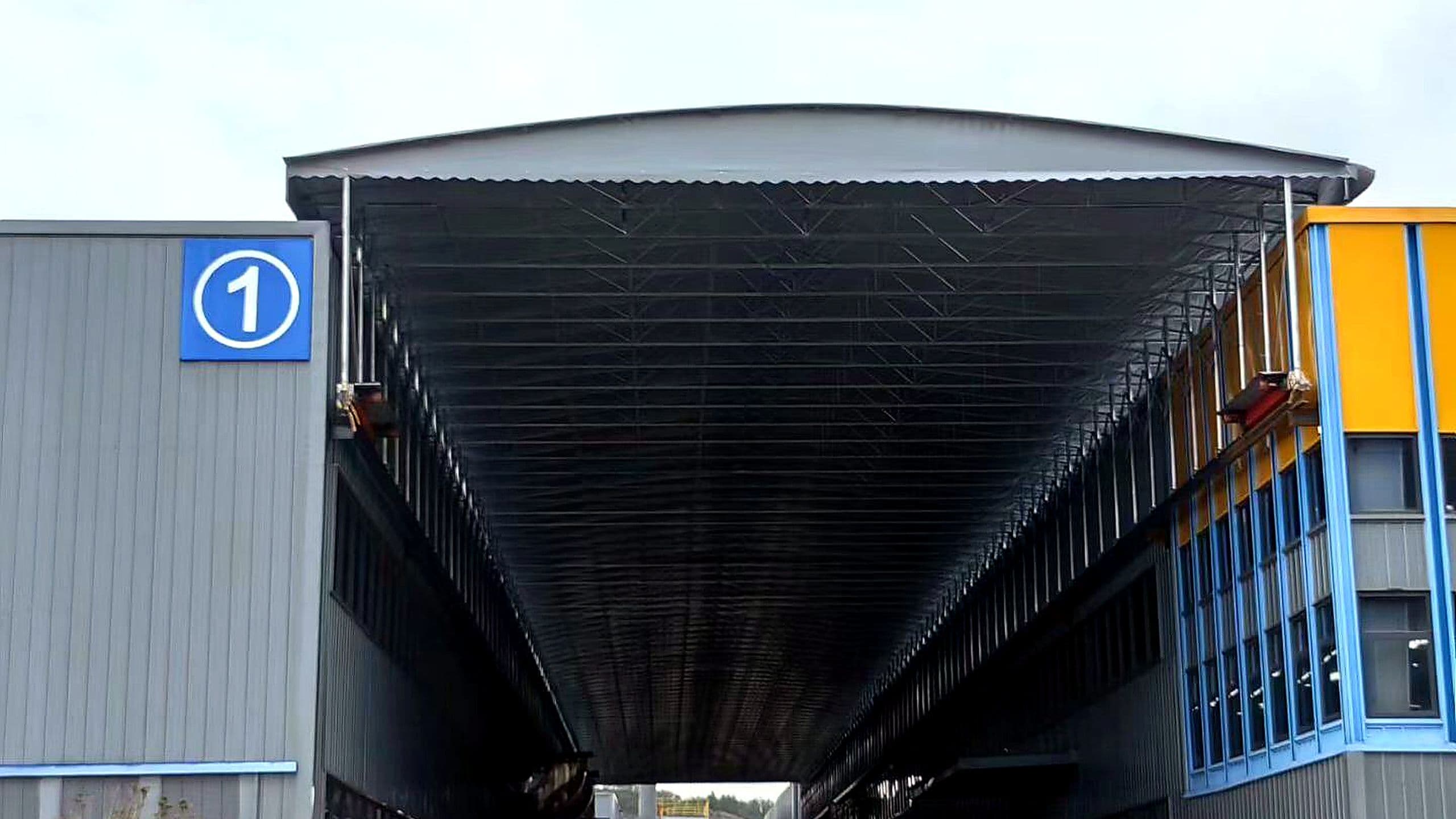 Logistics Passage Canopy — Project Gallery