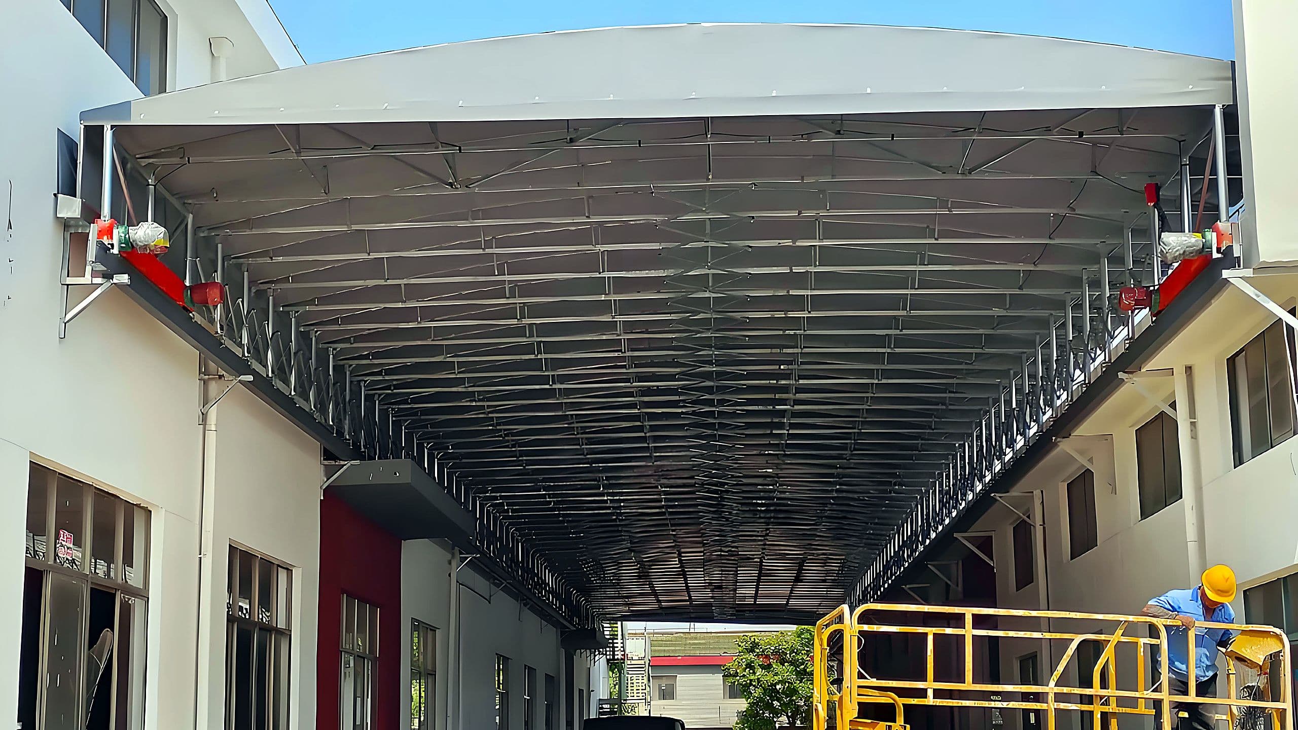 Suspended Factory Shelter — Project Gallery