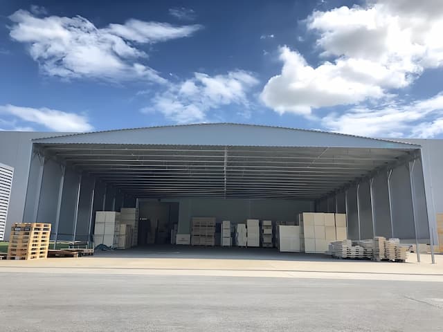 Warehouse & Storage Canopy
