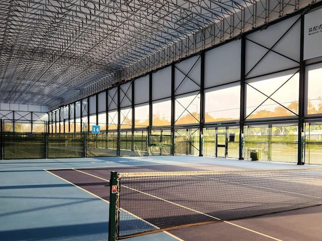 Sports Court Retractable Canopy